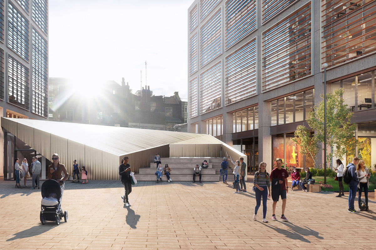 The Stage Shoreditch, Public Realm, Heritage Centre