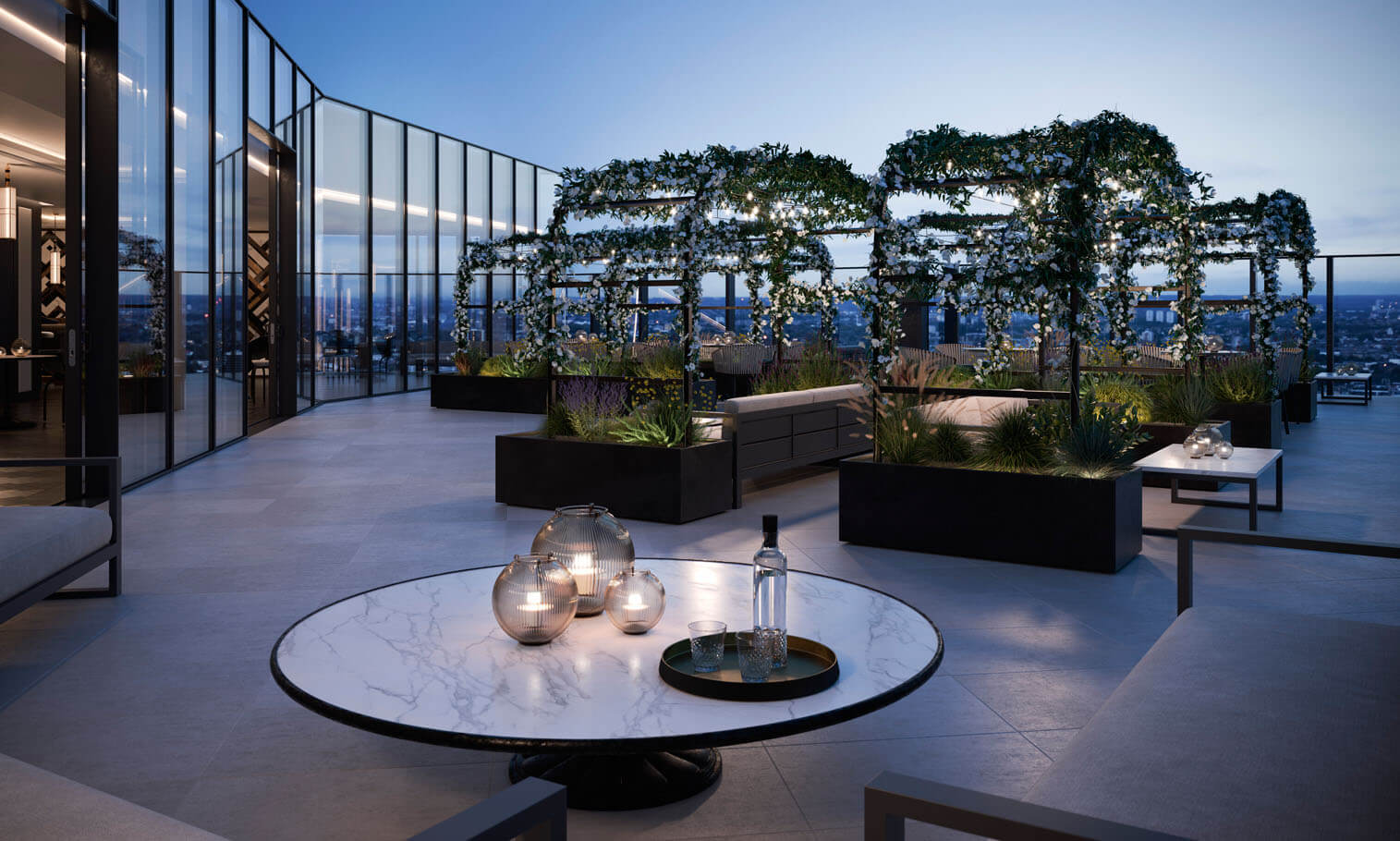 Sky Terrace at The Stage, Shoreditch