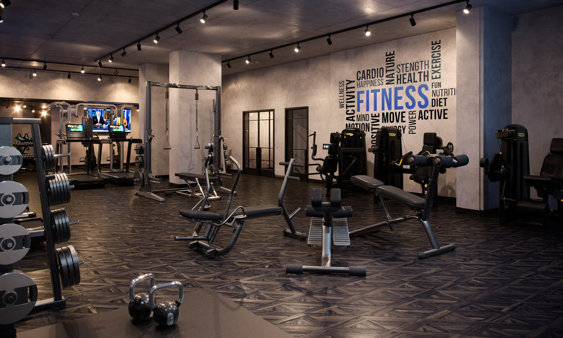 Gym at The Stage, Shoreditch
