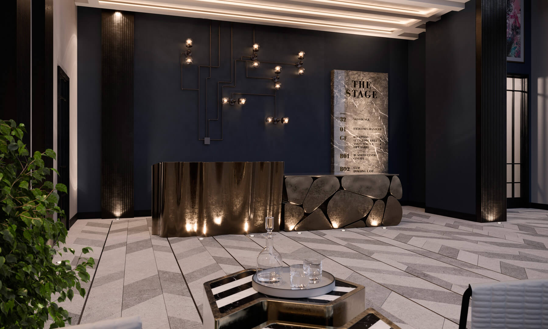 Concierge Reception at The Stage, Shoreditch