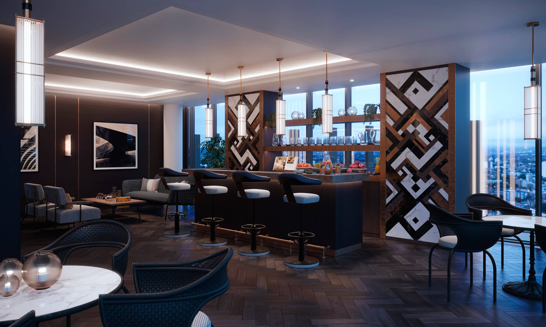Sky Lounge at The Stage, Shoreditch