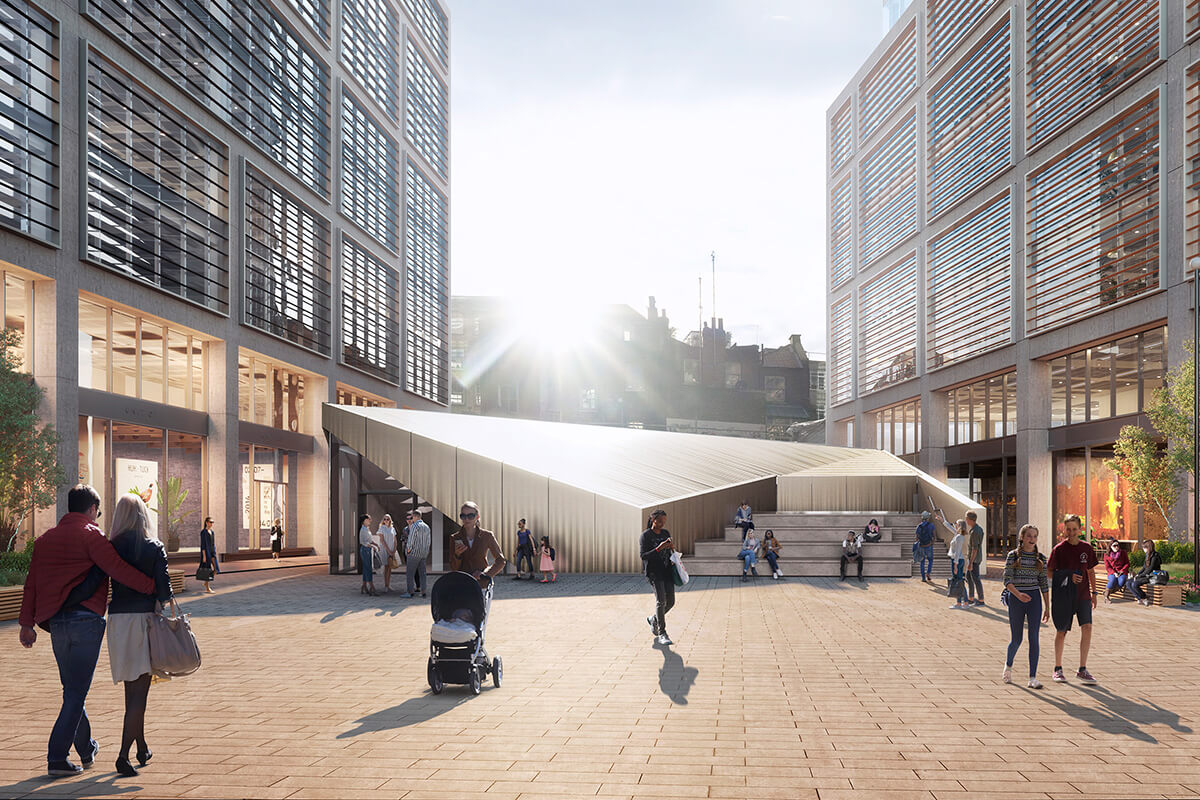 The Stage Shoreditch, Public Realm, Heritage Centre