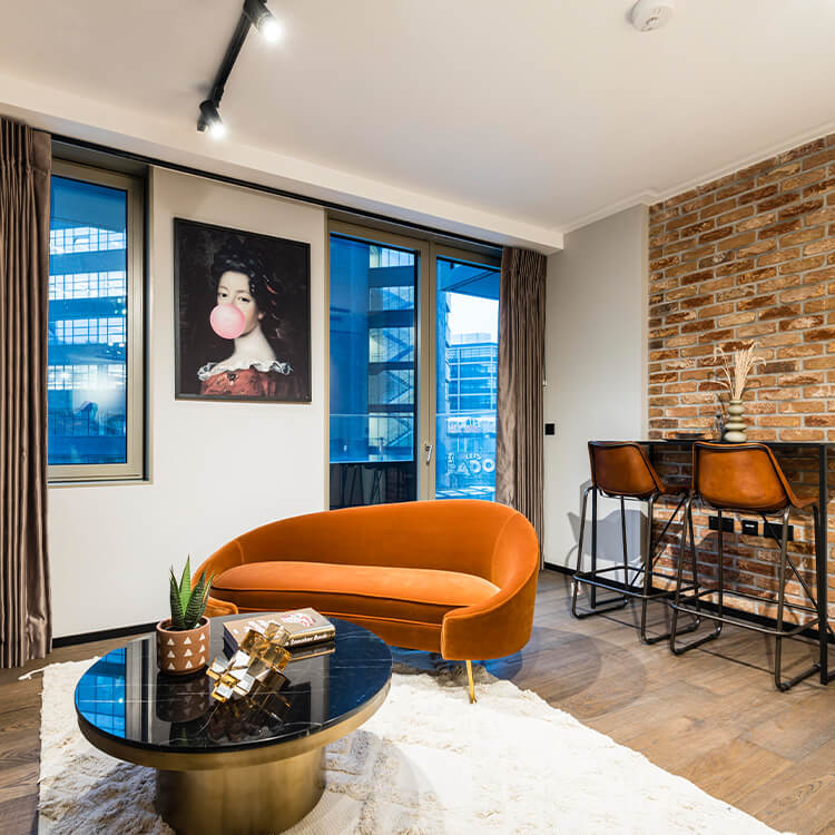 The Stage Shoreditch, Studio Apartment, Interior Design