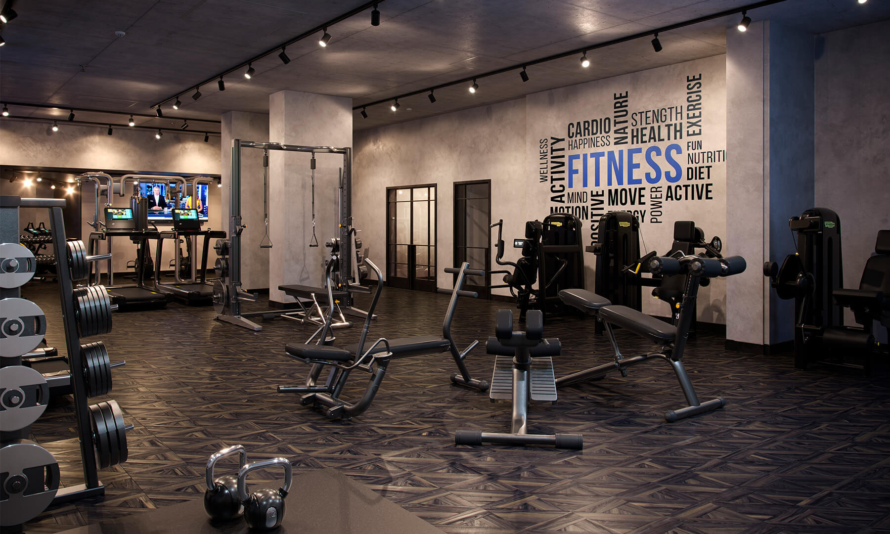 Gym at The Stage, Shoreditch