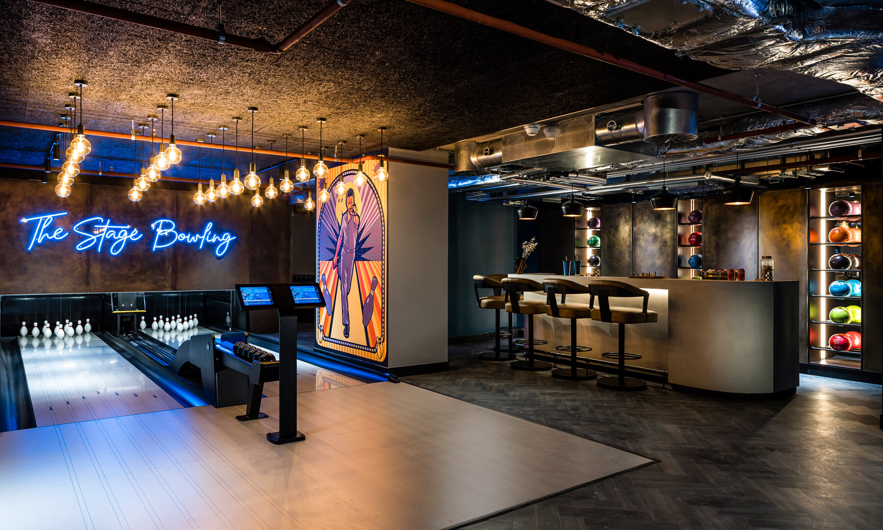 The Stage Bowling at The Stage, Shoreditch