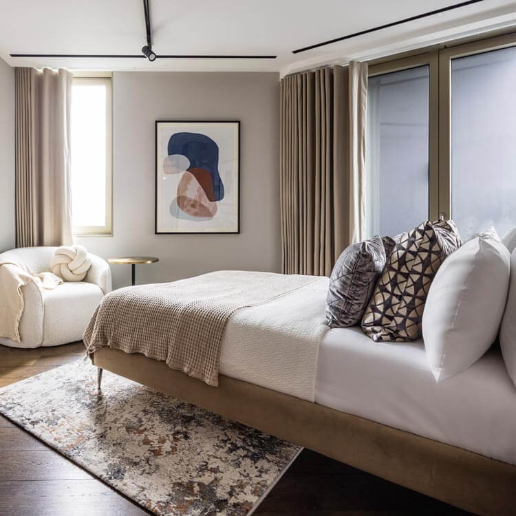 The Stage Shoreditch, Apartment, Interior Design