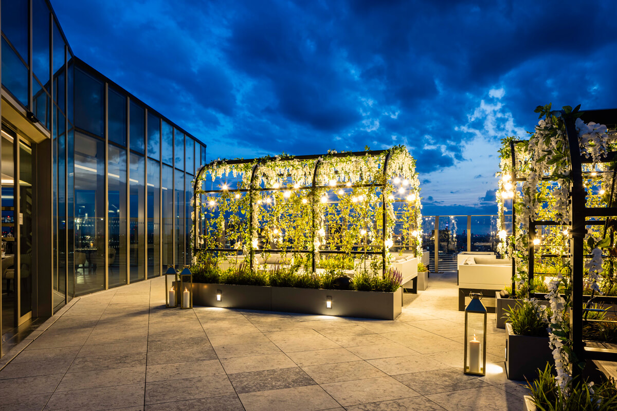 The Stage Shoreditch, Residents' Amenities, Sky Lounge & Terrace