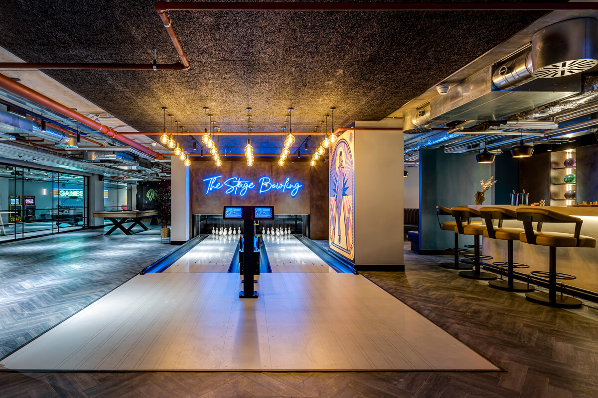 The Stage Shoreditch, Residents' Amenities, The Stage Bowling