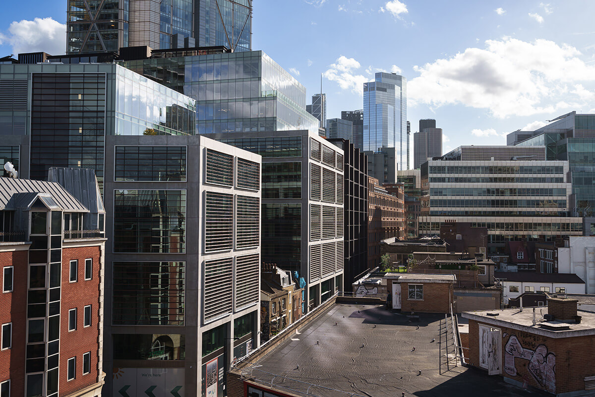 The Hewett & The Bard, commercial offices at The Stage Shoreditch