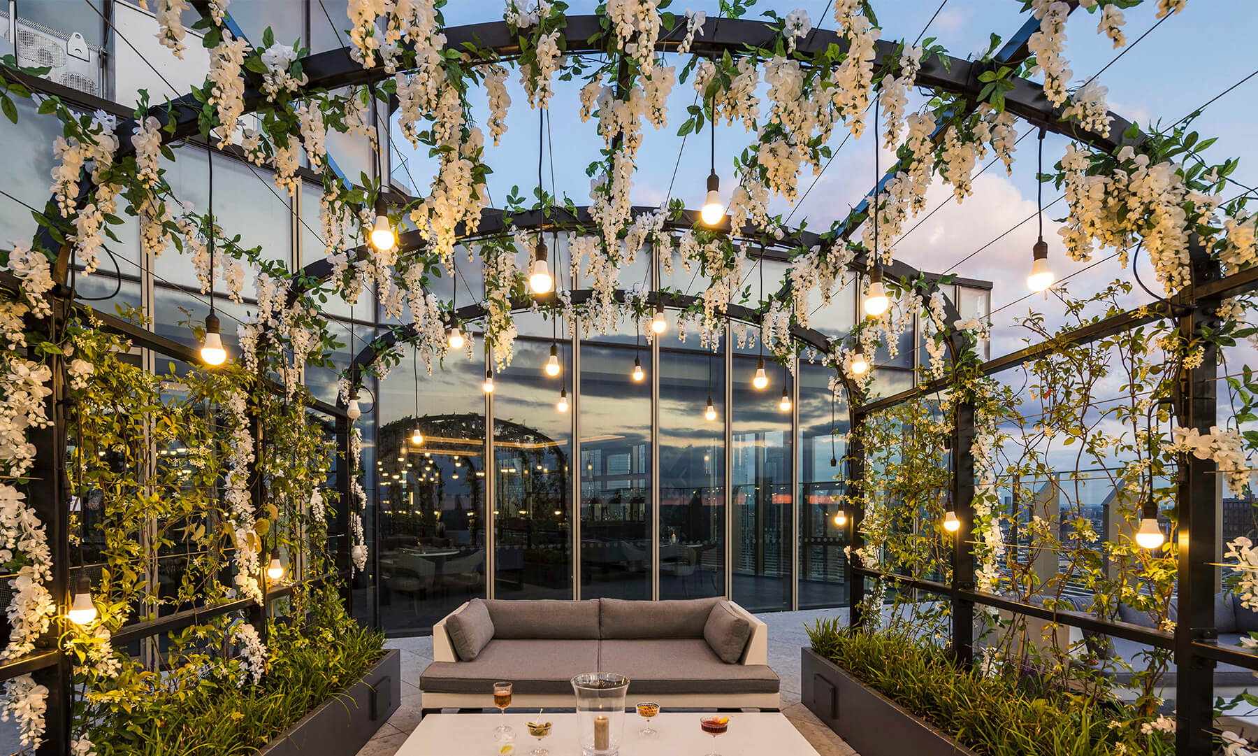 Sky Terrace at The Stage Apartments in Shoreditch