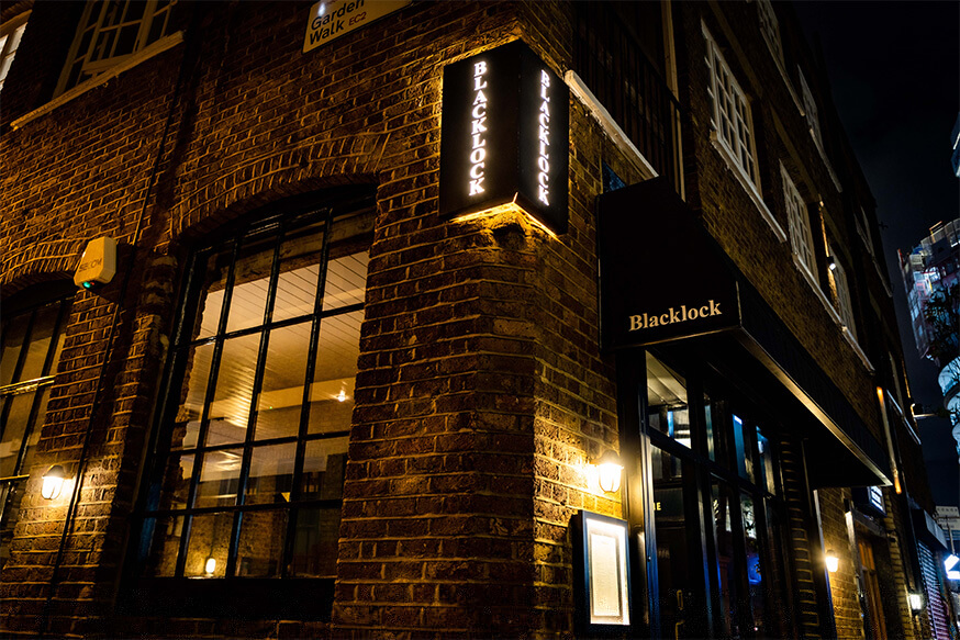 Blacklock Shoreditch exterior