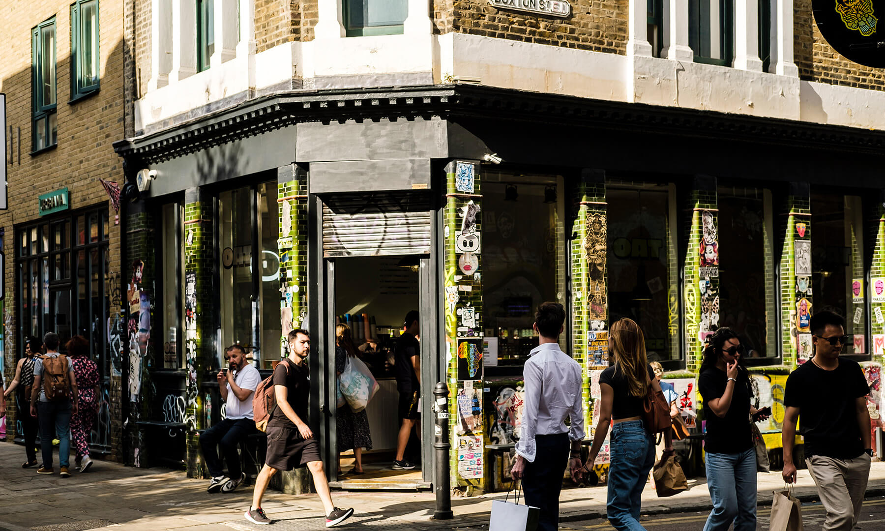 OAT coffee in Shoreditch