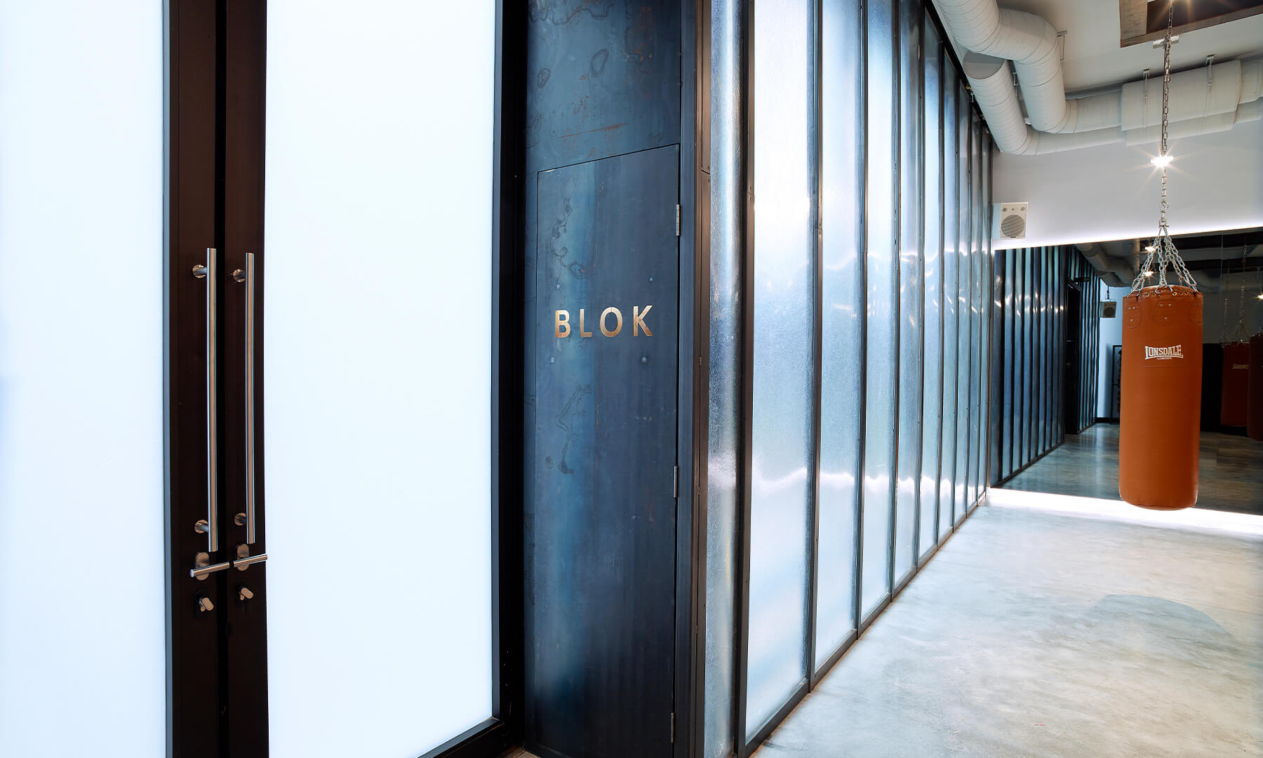 A fitness studio at BLOK Shoreditch.