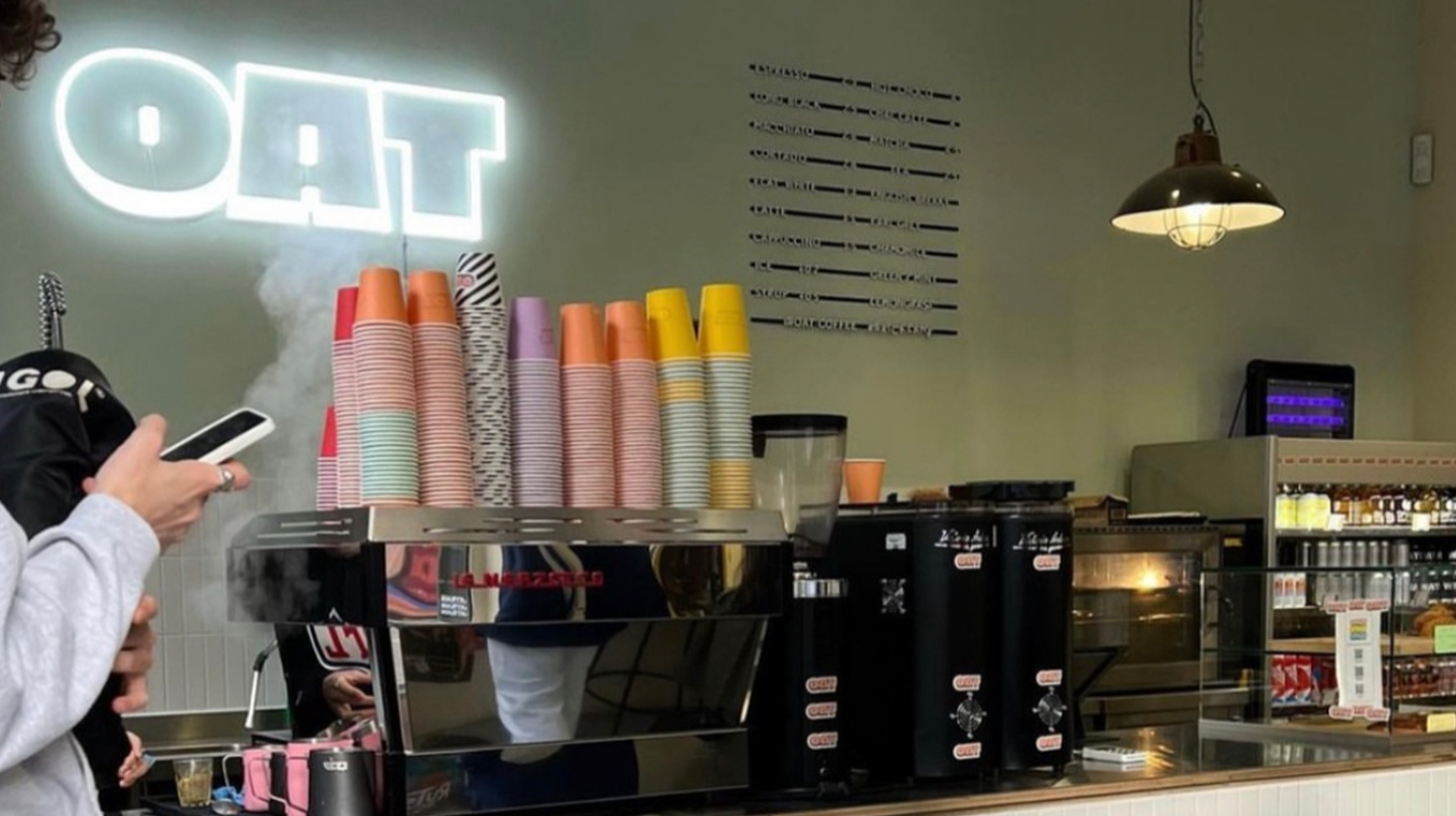 OAT Coffee shop, one of East London’s best coffee shops. OAT Coffee shop, one of East London’s best coffee shops.
